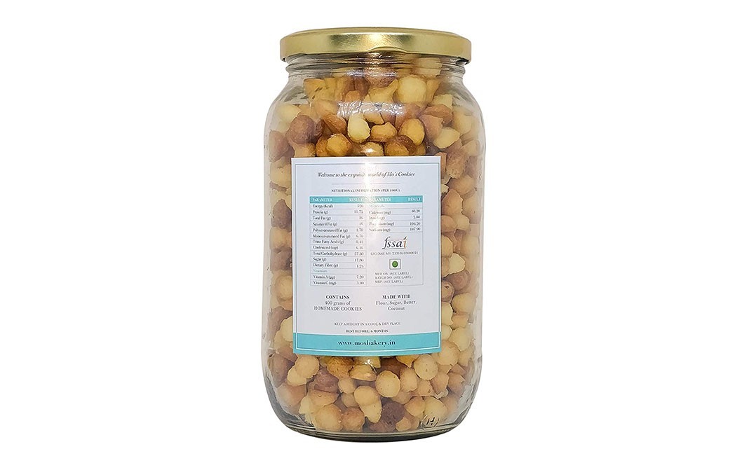 Mo's Coconut Cookies    Glass Jar  400 grams